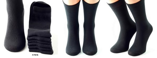 Basic Socken Herren Damen 6 Paar Komfortable Baumwolle Socken Herren -